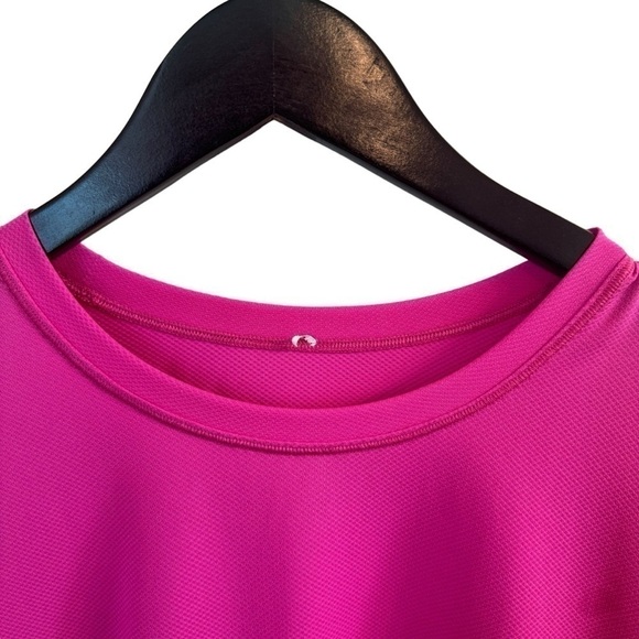 Lululemon Women's Sonic Pink High Neck Running & Training Long Sleeve Shirt | 8 - Picture 6 of 12